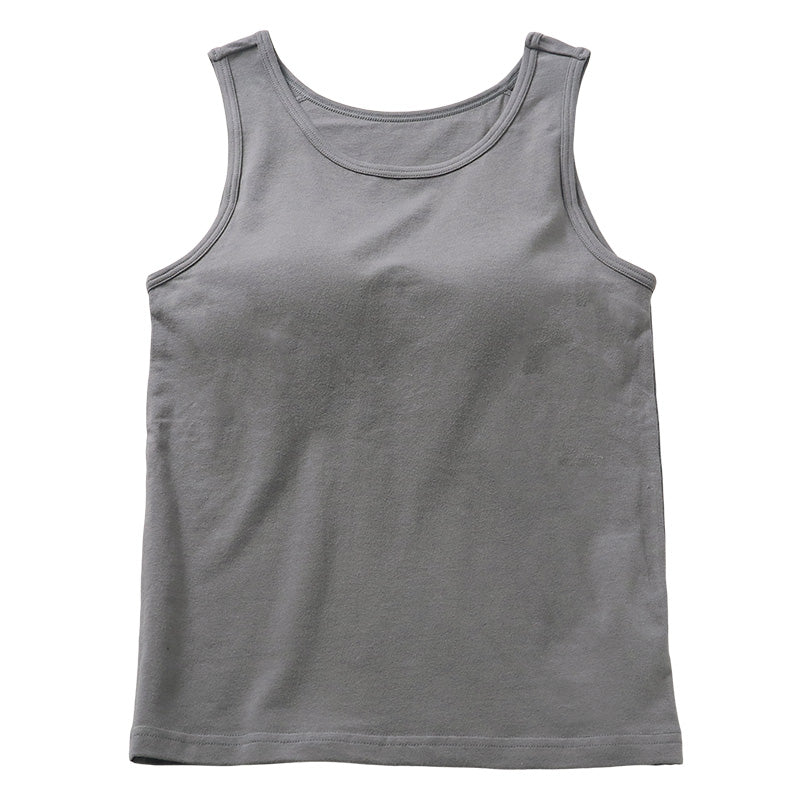 タンクトップ カップ付き インナー 綿 レディース S M L LL 3L 4L ブラトップ 下着 肌着 シャツ ノンワイヤー タンク ブラタンク 綿混 リラックス 楽 女性
