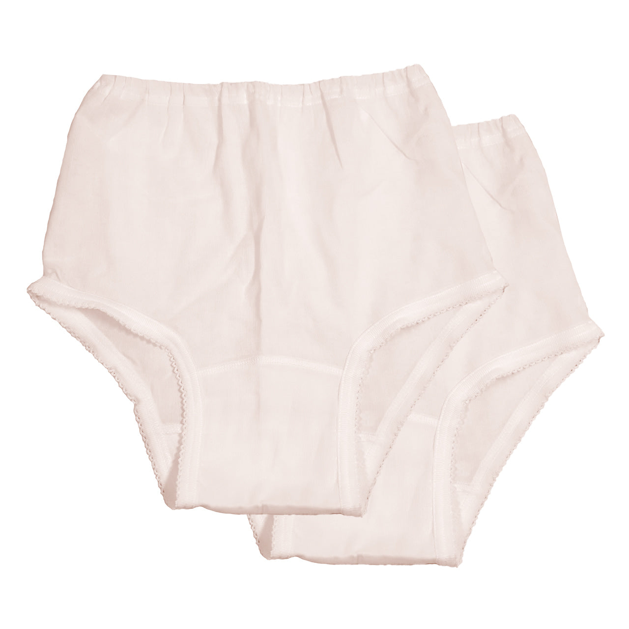 ショーツ レディース サラサラ 夏 綿 インナー 2枚組 M~LL 婦人 下着 クレープ生地 コットン 涼しい セット 2P (在庫限り)