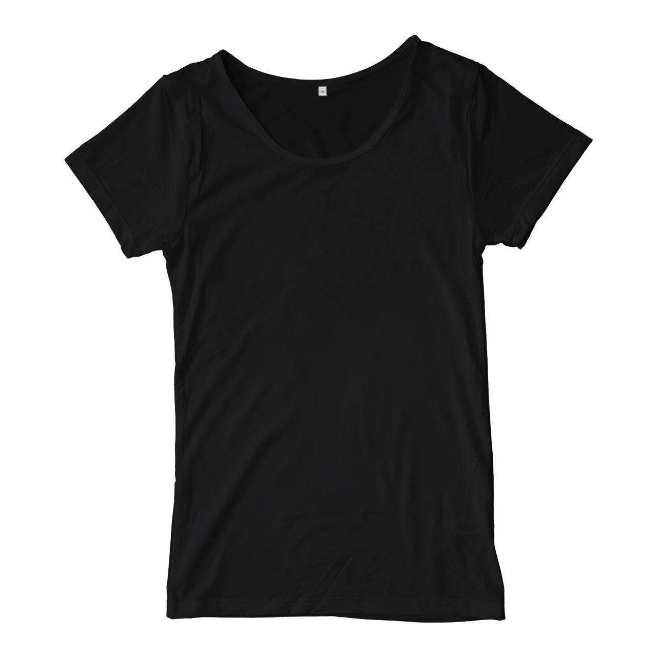 肌着 フレンチ袖 インナー 半袖 レディース 婦人 接触冷感 M~LL (アンダーウェア 速乾 UV対策 紫外線対策 防臭 黒 白 下着 キュプラ混) (在庫限り)