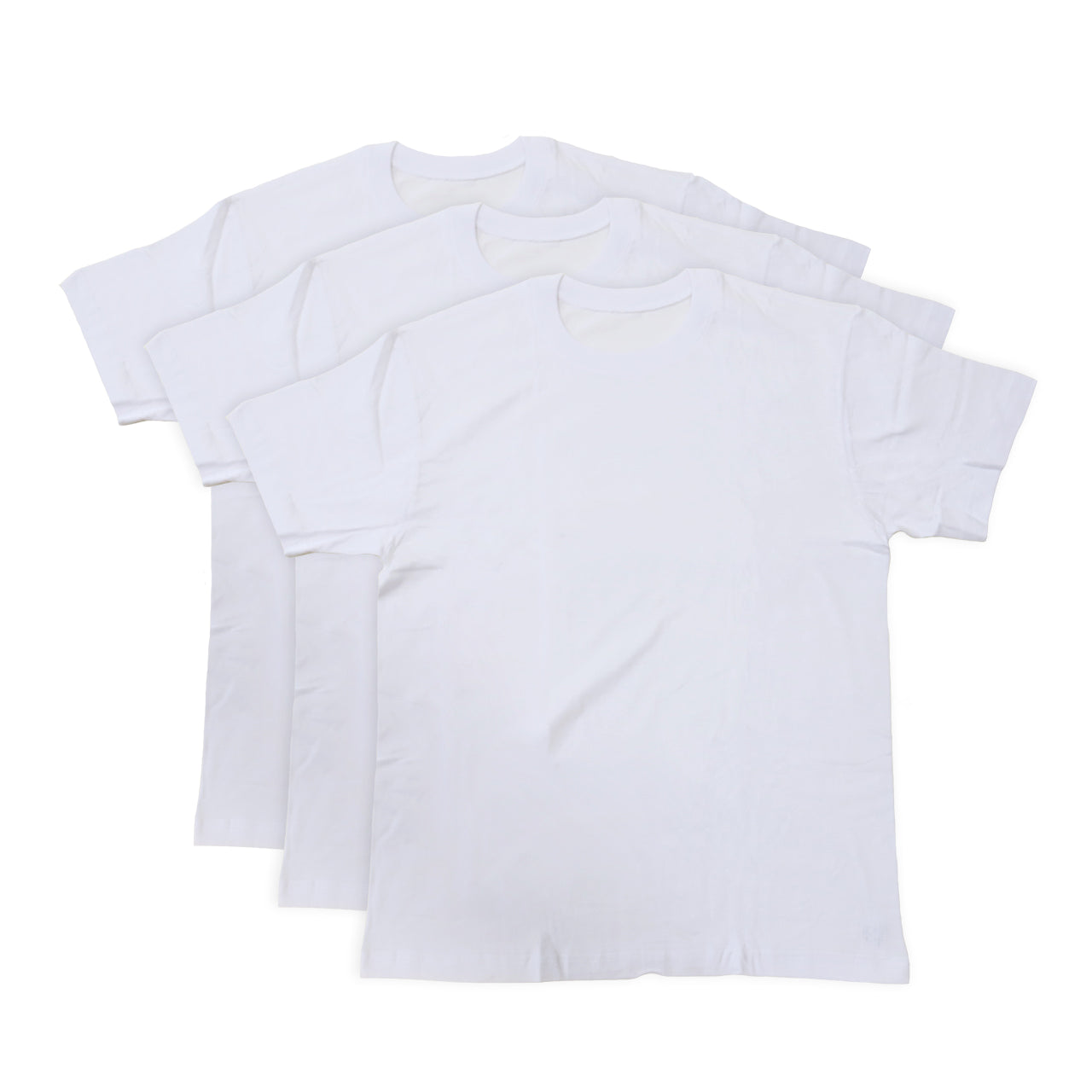 半袖 tシャツ メンズ 半袖丸首 紳士 3枚組 LL~4L (肌着 下着 シャツ 男性 白 無地 アンダーウェア コットン LL 3L 4L 大寸 大きいサイズ) (在庫限り)
