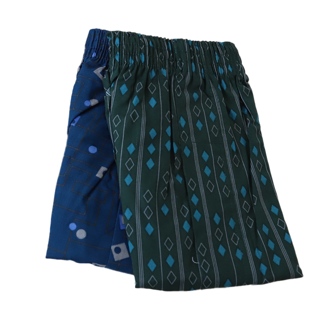 メンズ トランクス 綿100 大きいサイズ おしゃれ かっこいい 下着 パンツ インナー 2枚組 3L~5L 前あき 前開き 紳士 男性 綿100% コットン セット まとめ買い 3l 4l 5l 柄 おまかせ 肌着 (在庫限り)