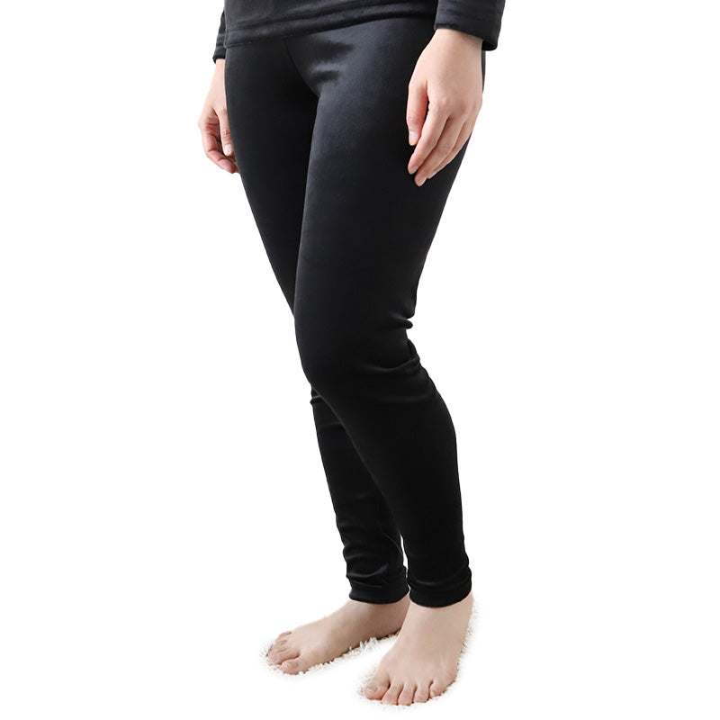 レディース ベロア インナー 暖か ボトム レギンス 裏起毛 ズボン下 ロングボトム 婦人 下着 M~LL 無地 あったかインナー 起毛 暖かい ボトムス 防寒 冷えとり 冬 アンダーウェア 肌着
