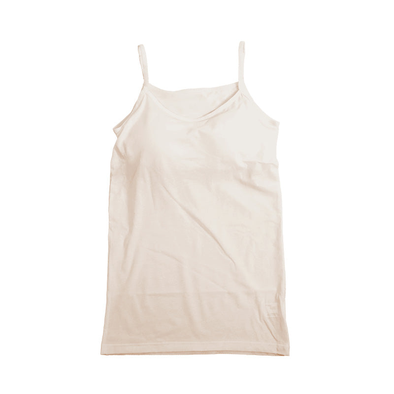 キャミソール カップ付き インナー レディース ブラキャミ ブラトップ 冷感 綿 下着 肌着 M L LL カップ付きインナー カップ付きキャミソール 接触冷感 婦人 女性 ベージュ 黒 白 肌色 夏 春 (在庫限り)