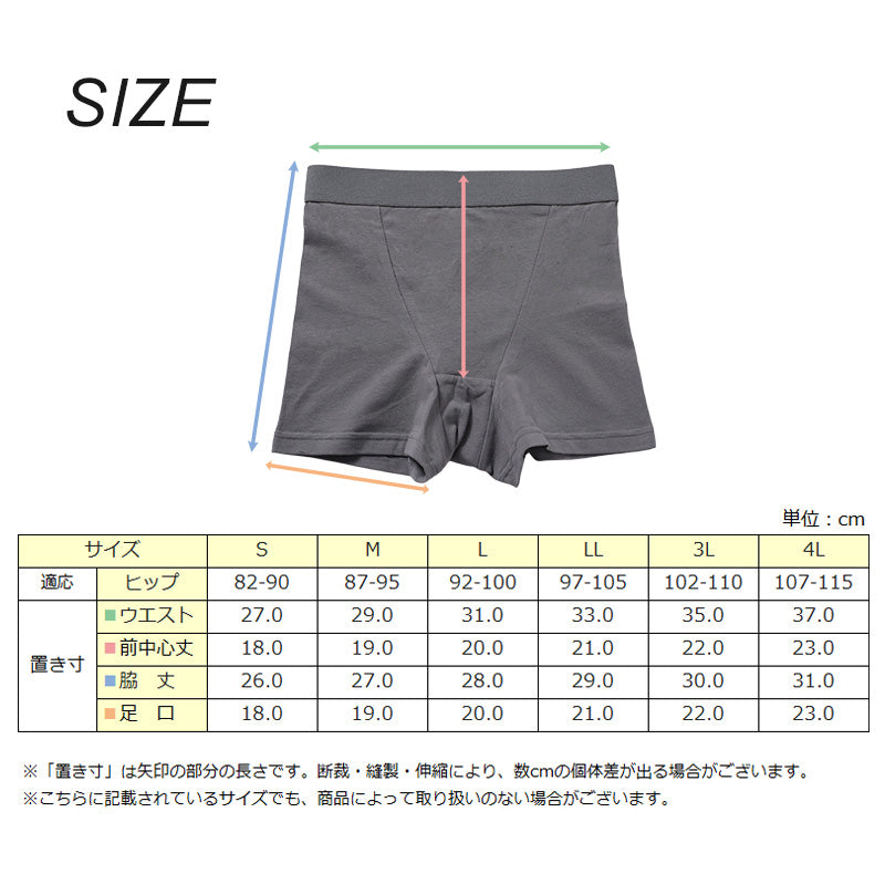 ローレッグショーツ ショーツ レディース 綿 S M L LL 3L 4L ボクサー ボーイレッグ ボックス 一分丈 無地 パンツ コットン 大きいサイズ シンプル ストレッチ インナー 下着 女性 婦人 肌着 パンティ 綿混