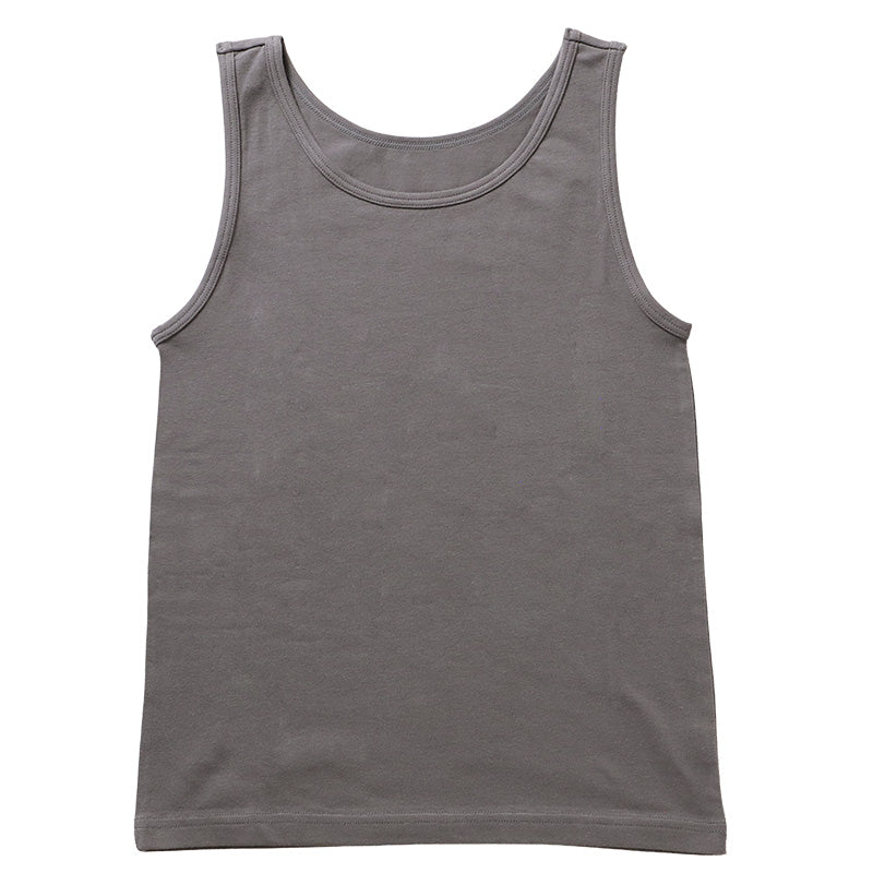 タンクトップ 綿 インナー レディース S M L LL 3L 4L 女性 下着 肌着 シャツ リラックス 楽 白 黒 ピンク グレー