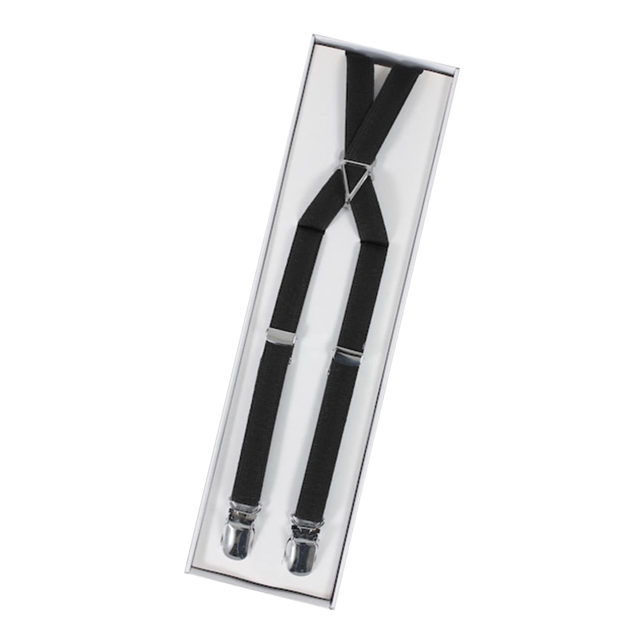 サスペンダー X型 幅15mm (メンズ レディース 日本製 カラー 無地 細幅) (在庫限り)