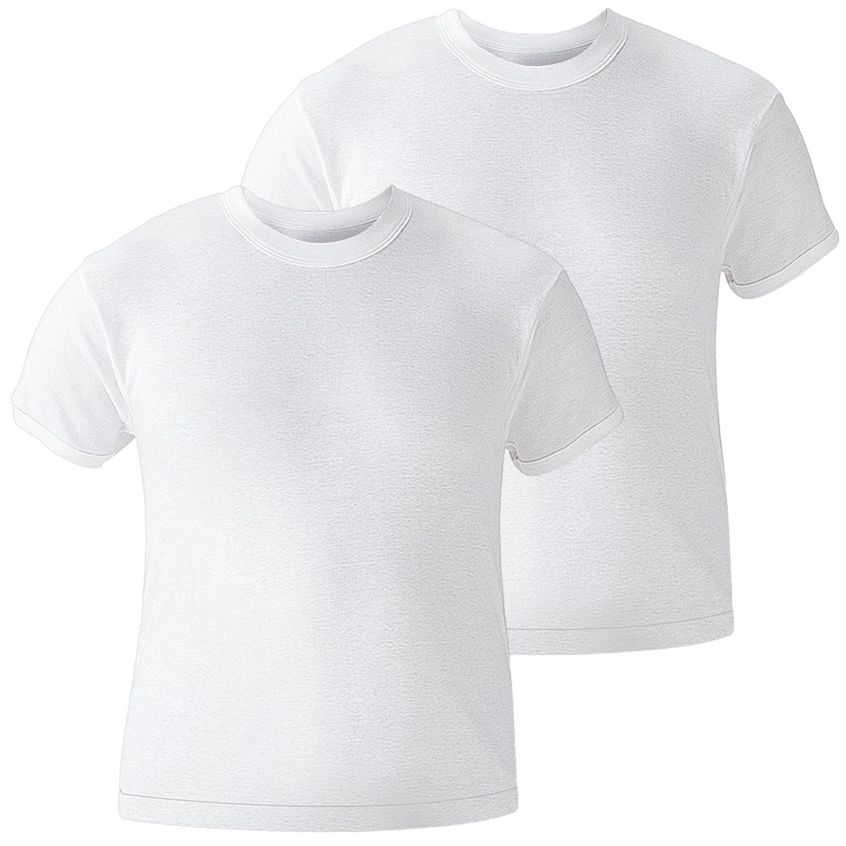 グンゼ 肌着 メンズ 綿100% 半袖 下着 インナーシャツ 丸首 2枚組 S~3L セット tシャツ 白 無地 インナー シャツ コットン アンダーウェア クルーネック 男性 紳士