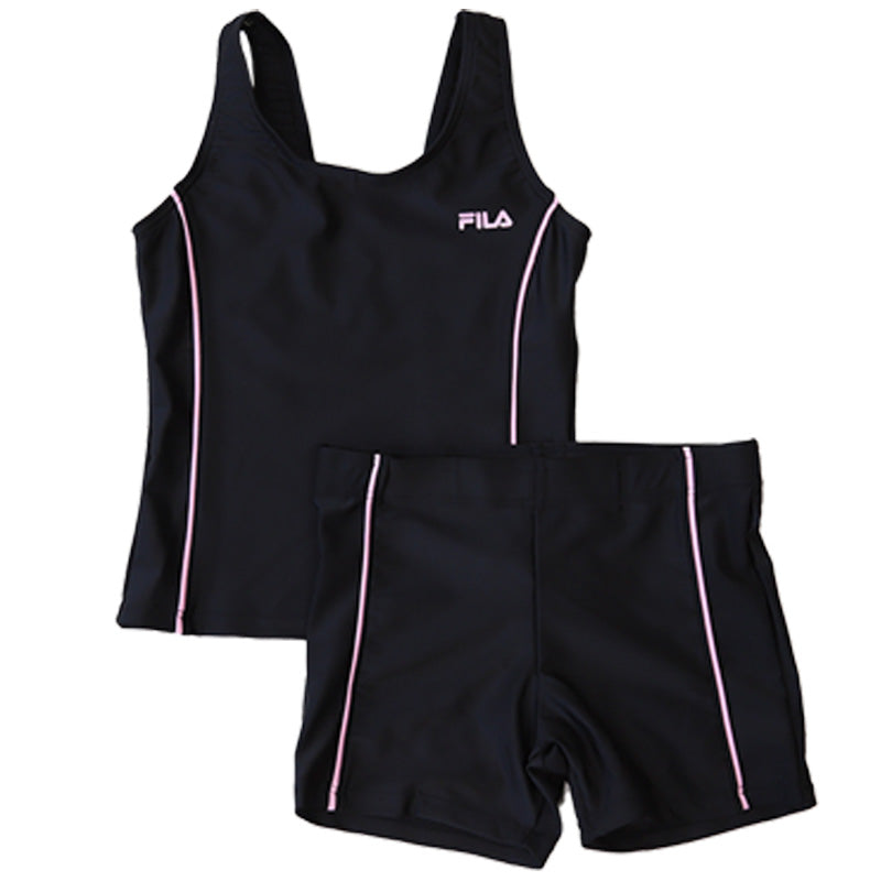FILA 女子セパレートスクール水着 120cm~170cm (フィラ 女子スクール水着 水泳 プール 海水浴 学校用) (学用品) (在庫限り)