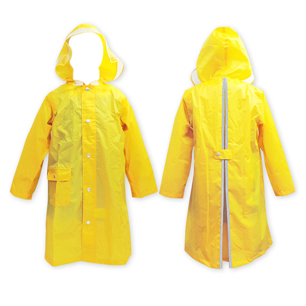レインコート キッズ ランドセル対応 M・L (カッパ 子供 女の子 男の子 雨合羽 リュック 雨具)