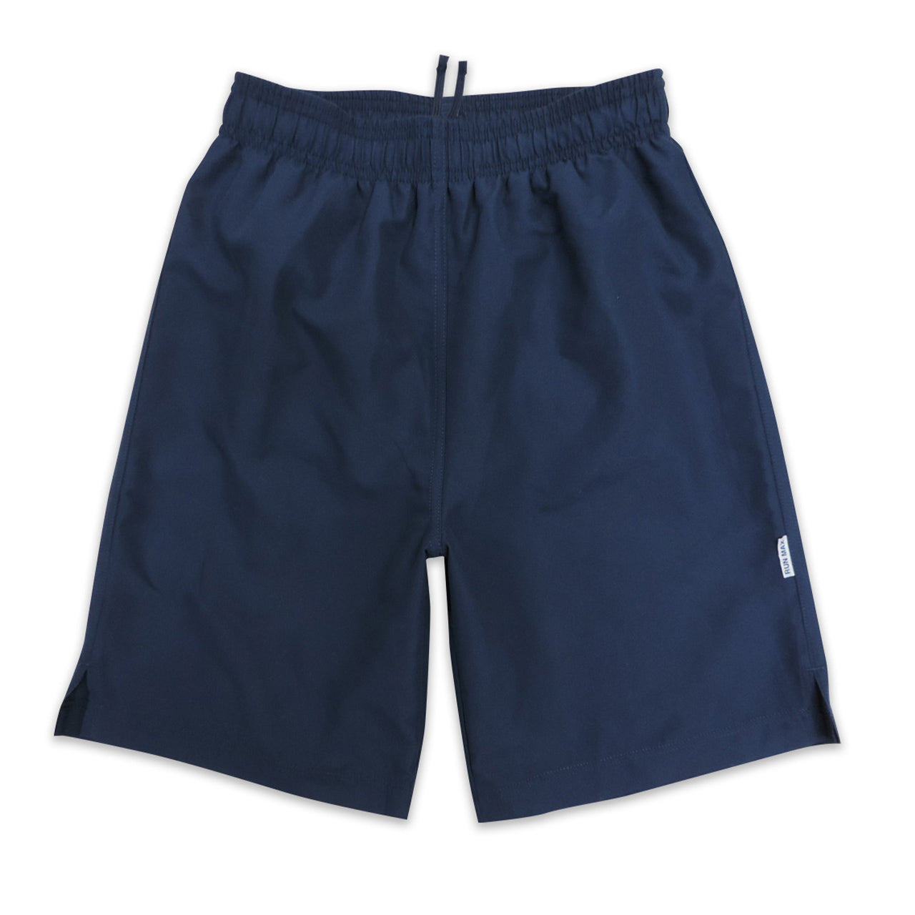 スクール水着 男子 サーフパンツ 120cm~170cm (ミドル丈 プール スイミング 無地 学校 スイムウェア 男の子 海パン インナー付き 黒 紺 小学生 中学生 大きいサイズ)
