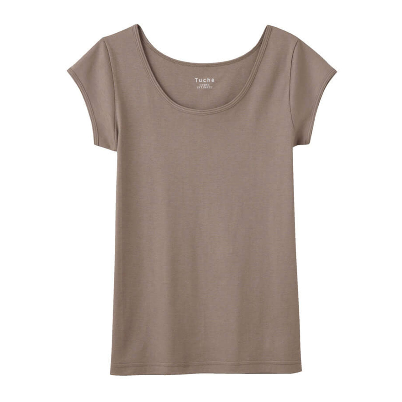 グンゼ Tuche 半袖 綿100% 肌着 レディース M・L (下着 フレンチ袖 綿 シャツ 2分袖 アンダーウェア コットン インナー 敏感肌)