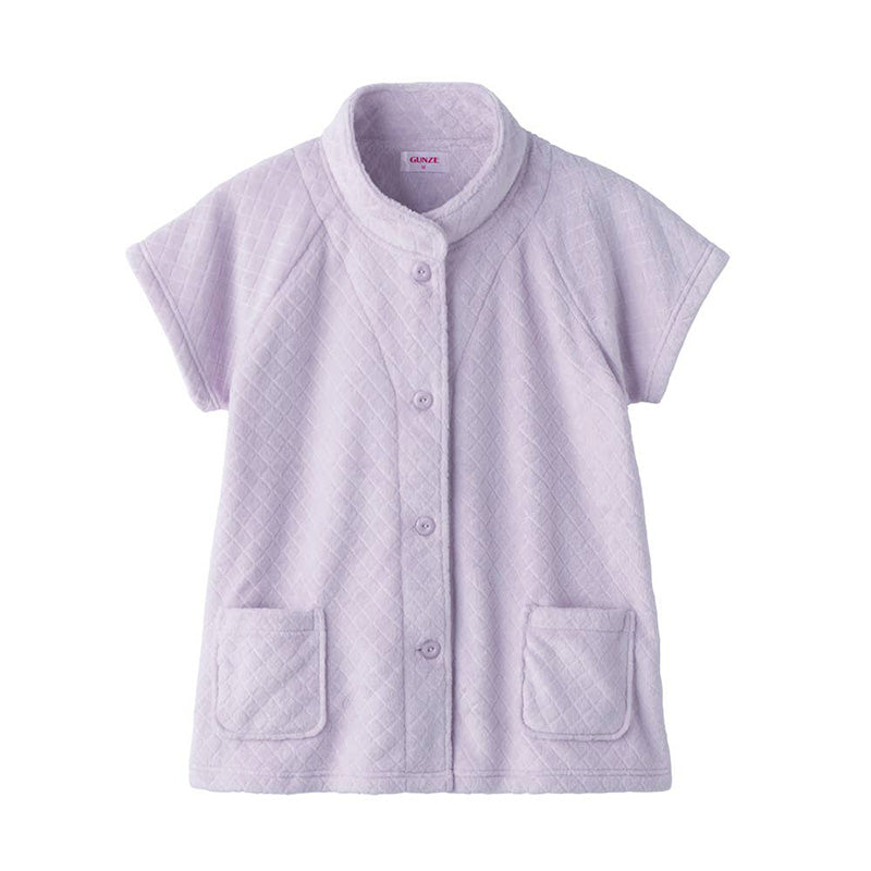 グンゼ 羽織物 ボア ベスト パジャマの上に着る 冬 暖かい レディース S M L 冬用 部屋着 ルームウェア 羽織り あったか 保温 防寒 冷え対策 女性 婦人 ギフト プレゼント (送料無料)