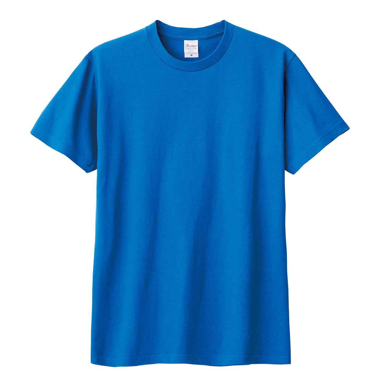 Tシャツ 半袖 キッズ 男女兼用 5.6オンス 無地 綿100% 丈夫 青・紫系 100~160 (半袖 シャツ tシャツ ジュニア 男の子 女の子 クルーネック 夏) (取寄せ)