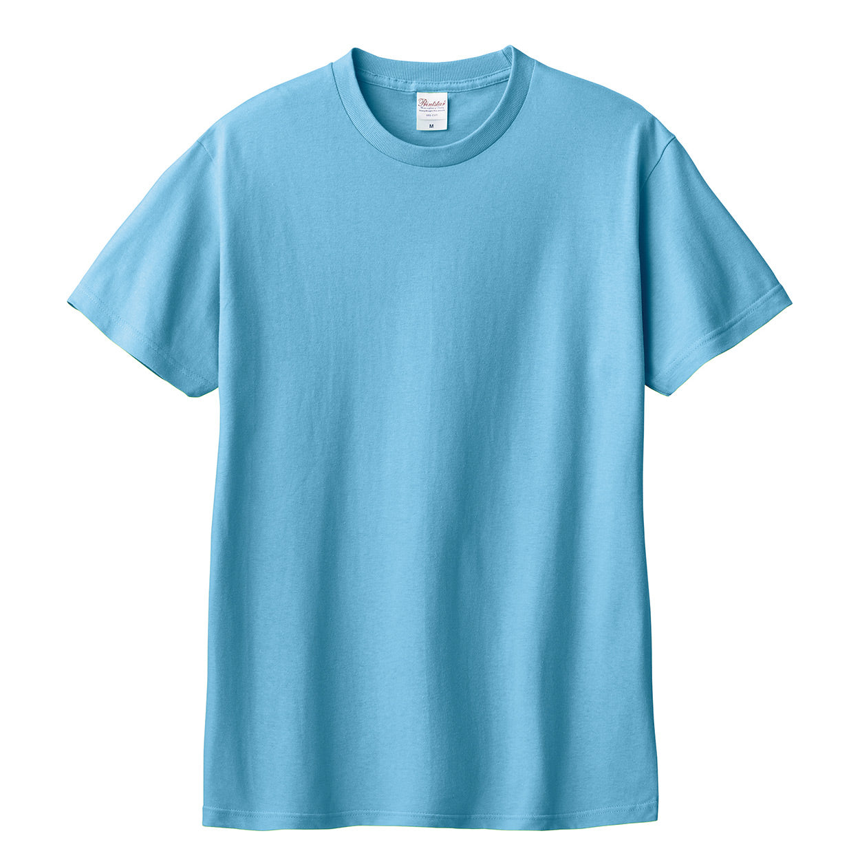 Tシャツ 半袖 キッズ 男女兼用 5.6オンス 無地 綿100% 丈夫 青・紫系 100~160 (半袖 シャツ tシャツ ジュニア 男の子 女の子 クルーネック 夏) (取寄せ)
