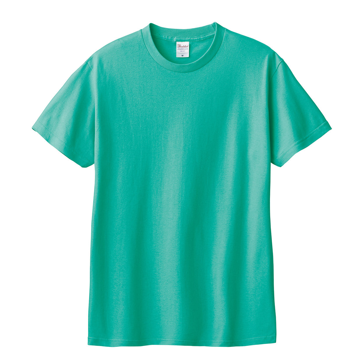 Tシャツ 半袖 キッズ 男女兼用 5.6オンス 無地 綿100% 丈夫 グリーン系 100~160 (半袖 シャツ tシャツ ジュニア 男の子 女の子 クルーネック 夏) (取寄せ)