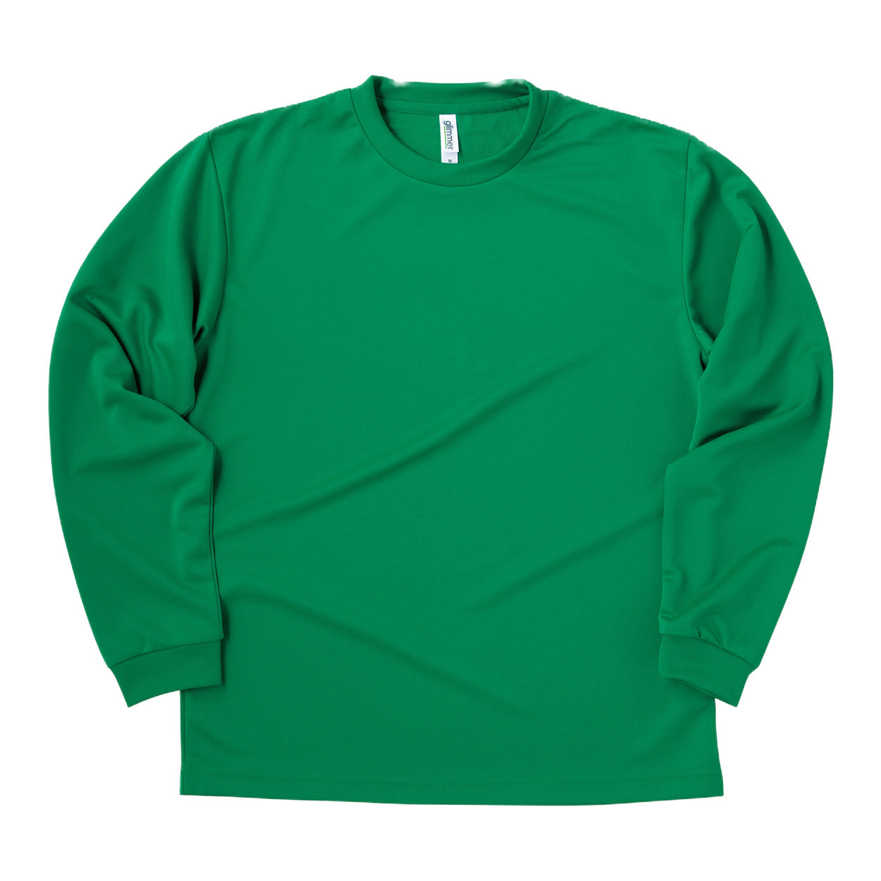 グリマー ドライtシャツ キッズ ジュニア 長袖 4.4オンス 吸汗速乾 UVカット 無地 ジム ユニフォーム 140/150 (glimmer ながそで 長そで tシャツ 140 150 ボーイズ ガールズ 小学生 紫外線対策) (取寄せ)