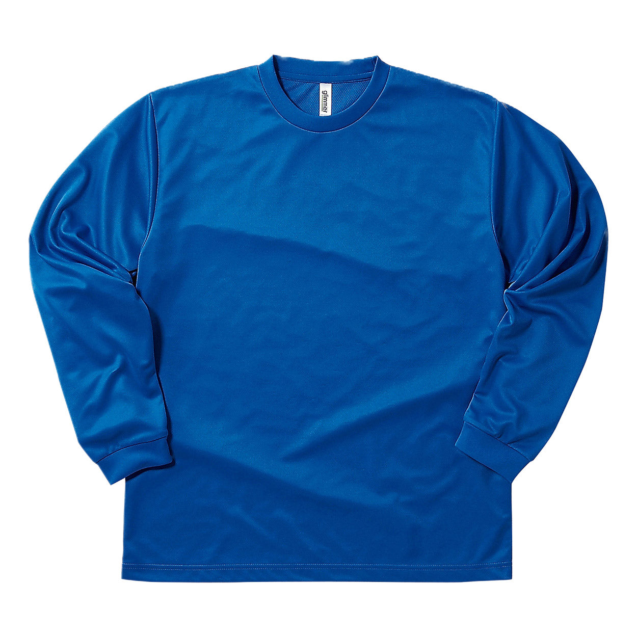 グリマー ドライtシャツ キッズ ジュニア 長袖 4.4オンス 吸汗速乾 UVカット 無地 ジム ユニフォーム 140/150 (glimmer ながそで 長そで tシャツ 140 150 ボーイズ ガールズ 小学生 紫外線対策) (取寄せ)