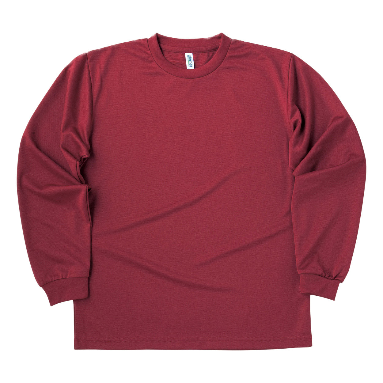 グリマー ドライtシャツ キッズ ジュニア 長袖 4.4オンス 吸汗速乾 UVカット 無地 ジム ユニフォーム 140/150 (glimmer ながそで 長そで tシャツ 140 150 ボーイズ ガールズ 小学生 紫外線対策) (取寄せ)