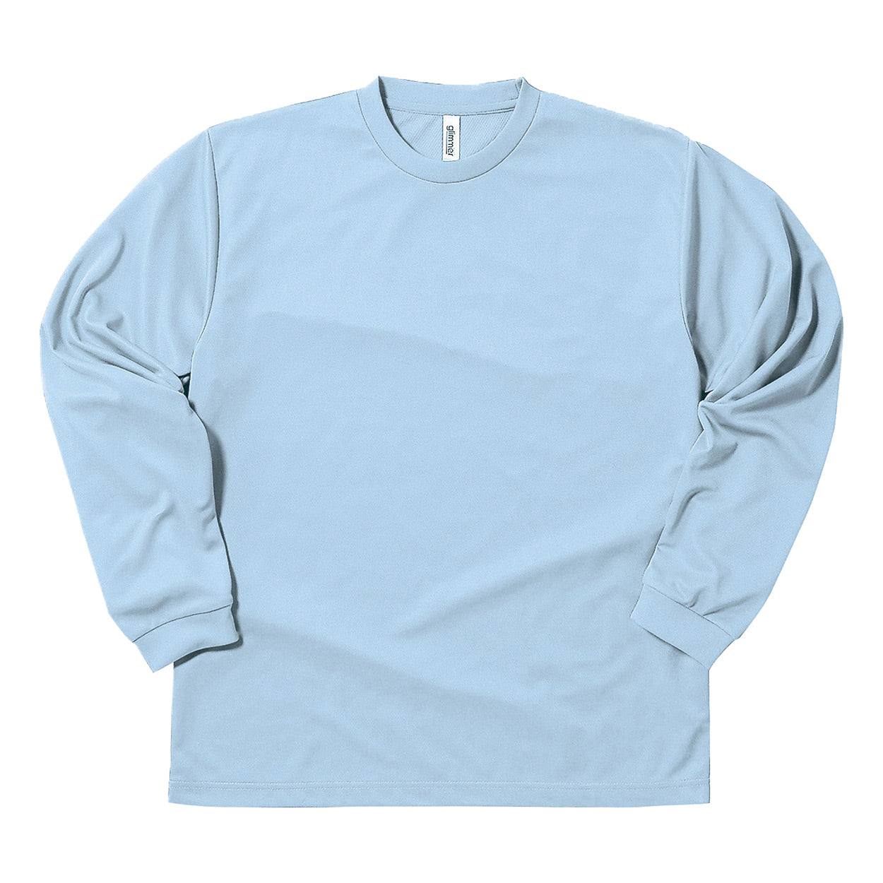 グリマー ドライtシャツ キッズ ジュニア 長袖 4.4オンス 吸汗速乾 UVカット 無地 ジム ユニフォーム 140/150 (glimmer ながそで 長そで tシャツ 140 150 ボーイズ ガールズ 小学生 紫外線対策) (取寄せ)
