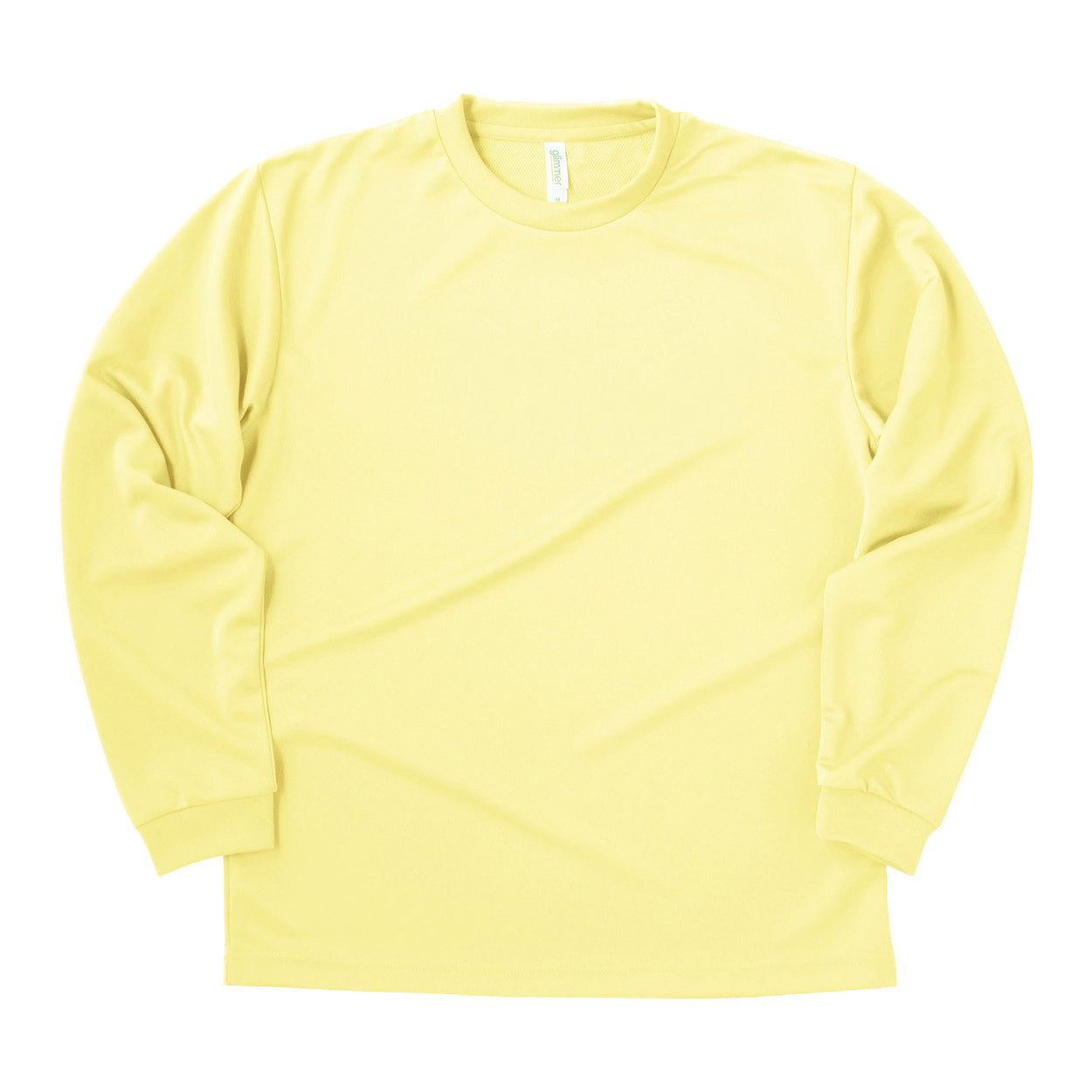 グリマー ドライtシャツ キッズ ジュニア 長袖 4.4オンス 吸汗速乾 UVカット 無地 ジム ユニフォーム 140/150 (glimmer ながそで 長そで tシャツ 140 150 ボーイズ ガールズ 小学生 紫外線対策) (取寄せ)