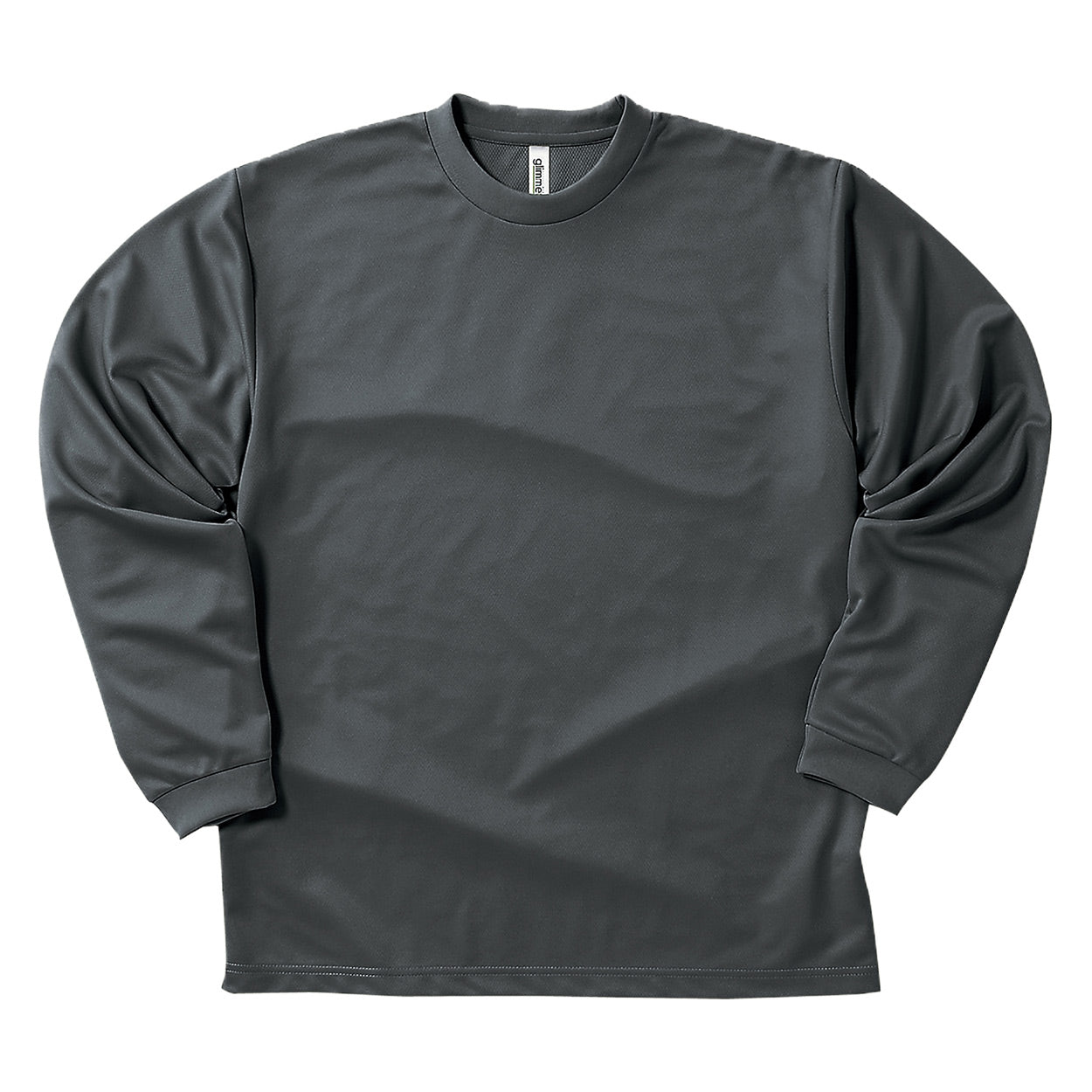 グリマー ドライtシャツ キッズ ジュニア 長袖 4.4オンス 吸汗速乾 UVカット 無地 ジム ユニフォーム 140/150 (glimmer ながそで 長そで tシャツ 140 150 ボーイズ ガールズ 小学生 紫外線対策) (取寄せ)