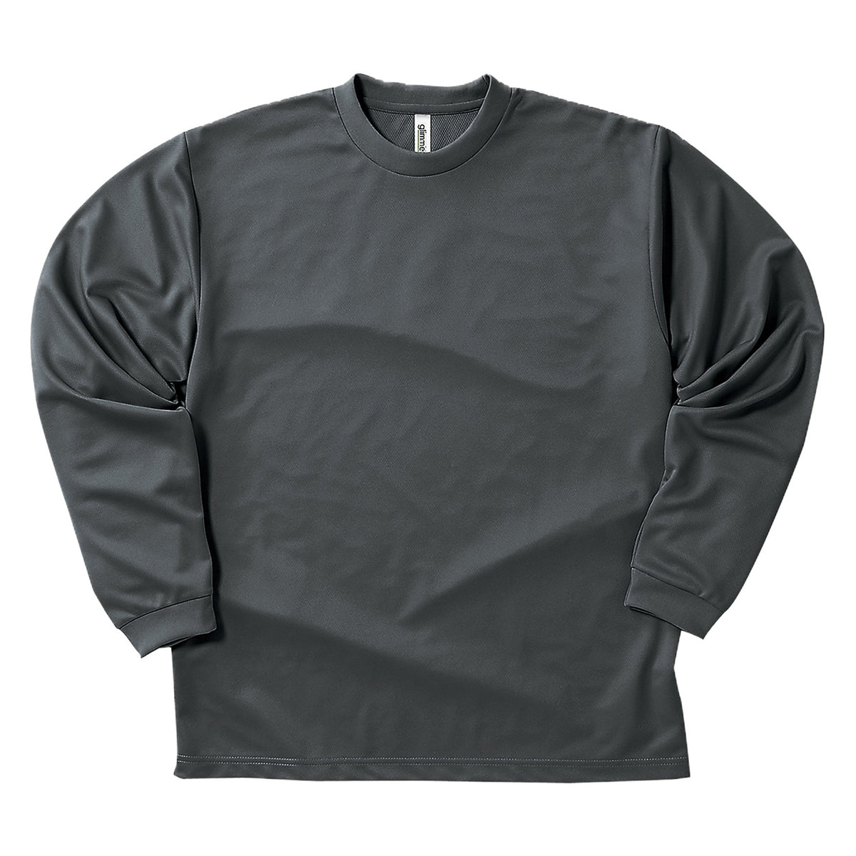 グリマー ドライtシャツ キッズ ジュニア 長袖 4.4オンス 吸汗速乾 UVカット 無地 ジム ユニフォーム 140/150 (glimmer ながそで 長そで tシャツ 140 150 ボーイズ ガールズ 小学生 紫外線対策) (取寄せ)