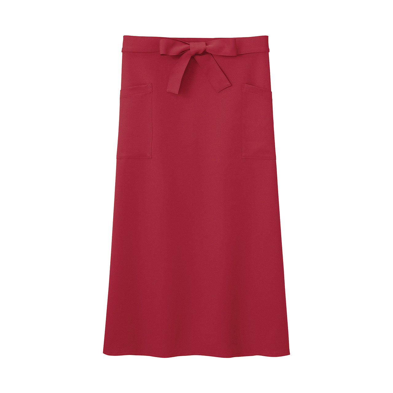 エプロン ソムリエ ポリエステル100% 制電 無地 シンプル フリーサイズ (お得 前掛け 外作業 保育士 ガーデニング キッチン 料理 定番 人気) (在庫限り)