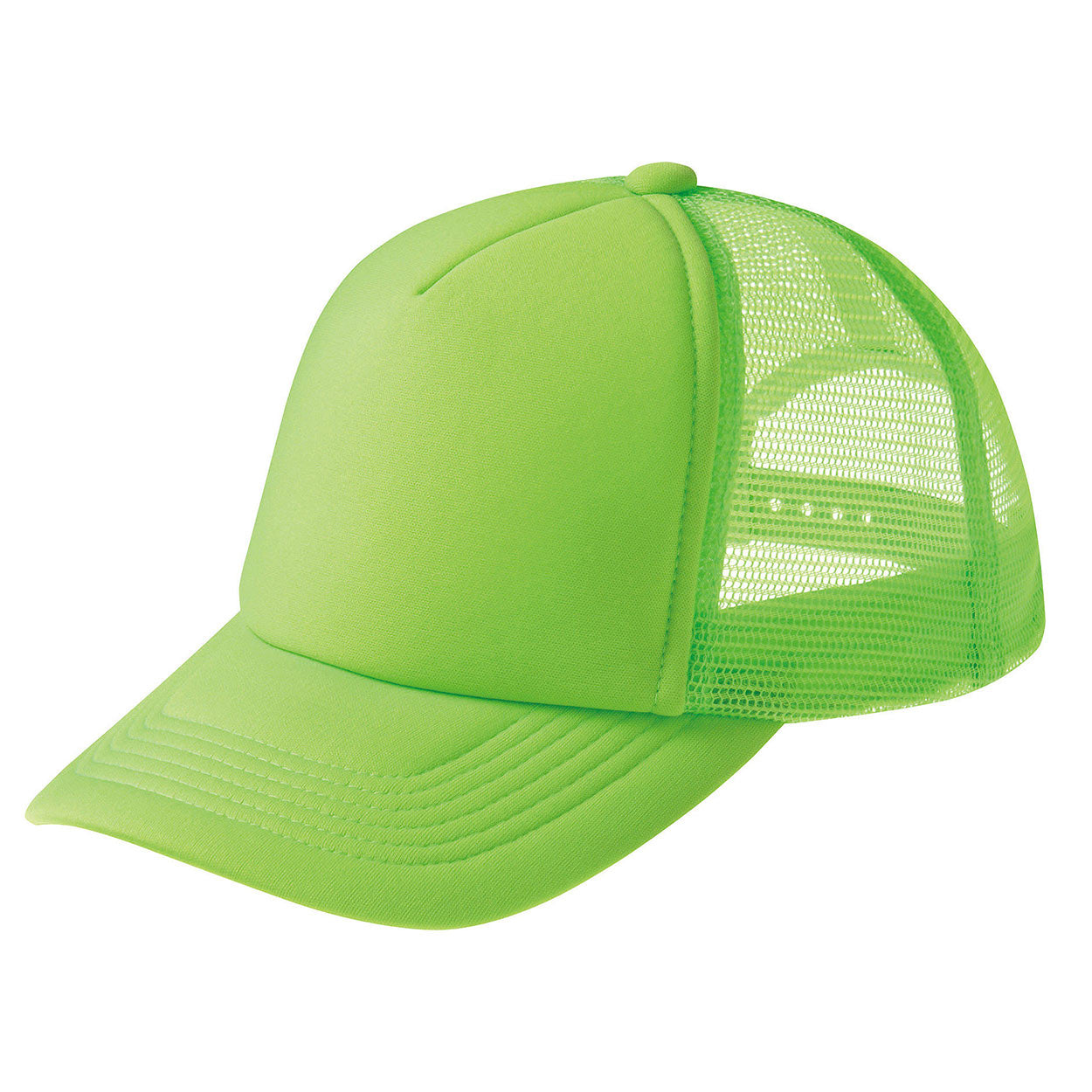 メッシュキャップ メンズ レディース 無地 蒸れない 普段使い 業務用 イベント カラー 赤 青 緑 黒 白 イエロー ネイビー 茶色 ピンク オレンジ 水色 紫 蛍光 ストリート ジュニア/フリーサイズ プリントスター 大人 ジュニア 男性 女性 男子 女子 (取寄せ)