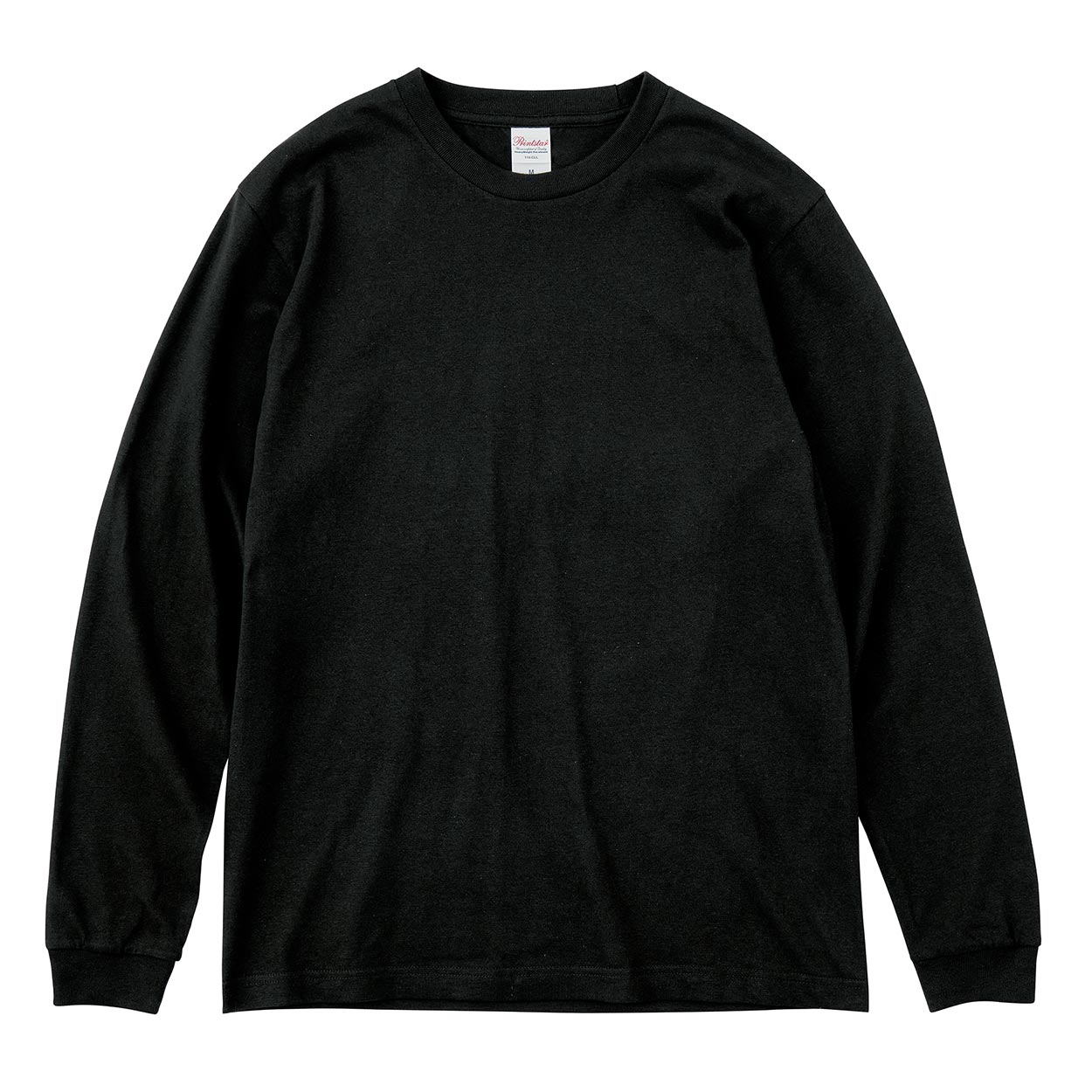 Tシャツ 長袖 ロンT メンズ レディース 無地 綿100% ロングスリーブ 5.6オンス 大きいサイズ やや厚手 部屋着 重ね着 ブランド 黒 白 ネイビー グリーン ピンク XS~3XL プリントスター 大人 男性 女性 男子 女子 XS S M L XL 2XL 3XL 20代 30代 40代 50代 (取寄せ)