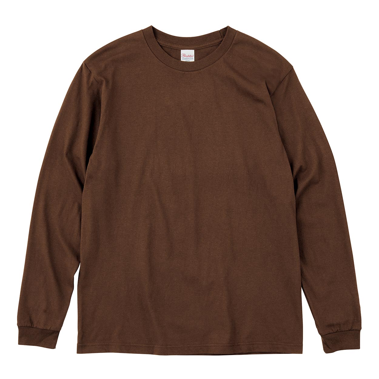 Tシャツ 長袖 ロンT メンズ レディース 無地 綿100% ロングスリーブ 5.6オンス 大きいサイズ やや厚手 部屋着 重ね着 ブランド 黒 白 ネイビー グリーン ピンク XS~3XL プリントスター 大人 男性 女性 男子 女子 XS S M L XL 2XL 3XL 20代 30代 40代 50代 (取寄せ)