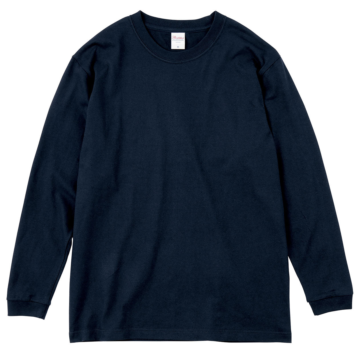 Tシャツ 長袖 ロンT 厚手 メンズ レディース 無地 綿100% ロングスリーブ 7.4オンス 大きいサイズ 部屋着 重ね着 ブランド 黒 白 ネイビー ブルー ピンク XS~3XL プリントスター 大人 男性 女性 男子 女子 XS S M L XL 2XL 3XL 20代 30代 40代 50 (取寄せ)