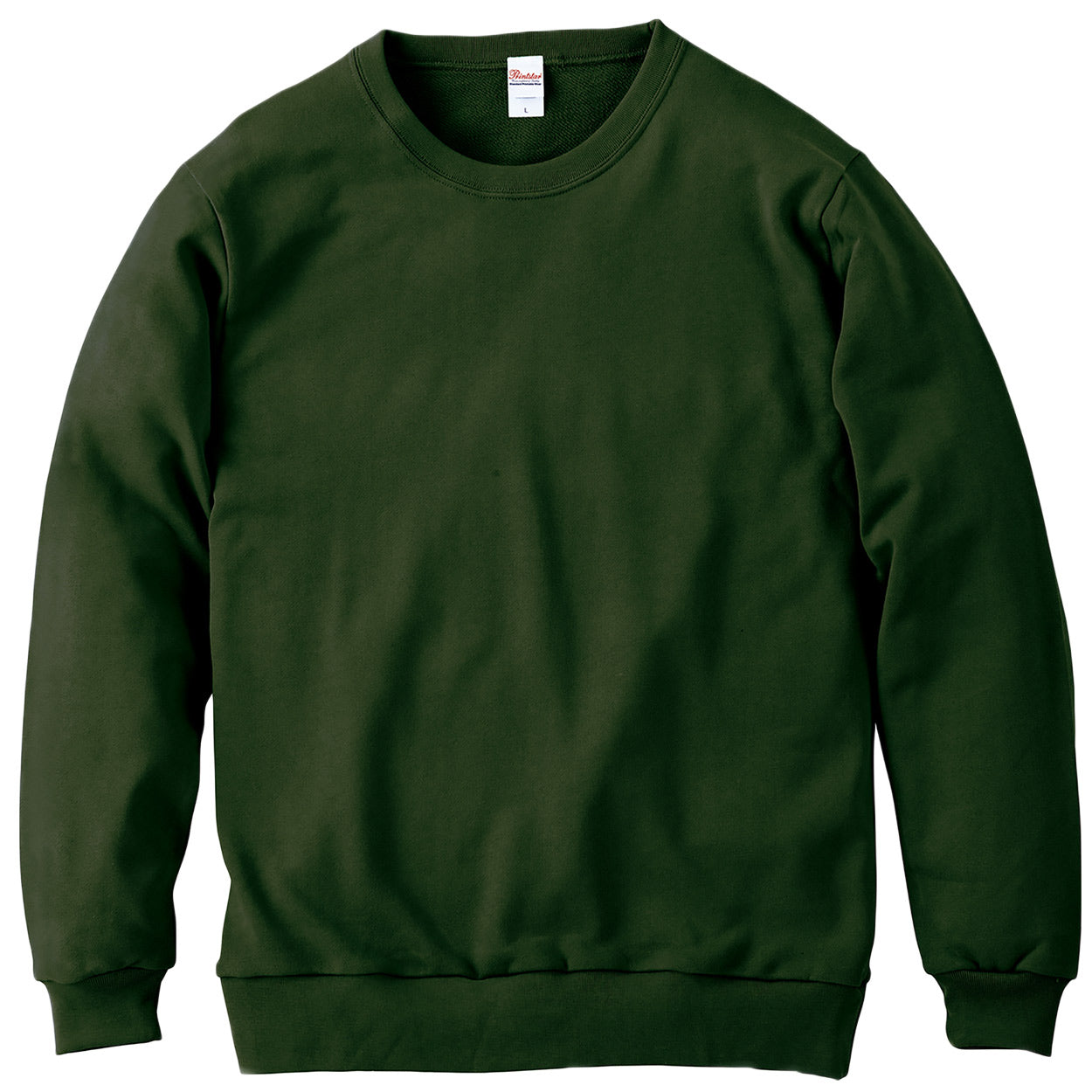 ユニセックス 男女兼用 トレーナー スウェット 裏パイル 裏毛 オールシーズン 吸水性 長袖 8.4オンス 丸首 クルーネック プリントスター 黒 白 グレー 赤 青 緑 ベージュ 紫 カーキ 黄色 S M L LL 2XL 3L (取寄せ)