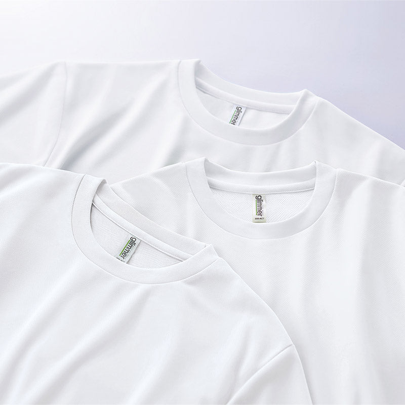Tシャツ 男女兼用 3枚組 ユニセックス ドライ 半袖 M L LL クルーネック 薄手 吸汗速乾 紫外線カット 涼しい 快適 ストレッチ 伸縮性 白 黒 ネイビー トムス メンズ レディース スポーツ アウトドア