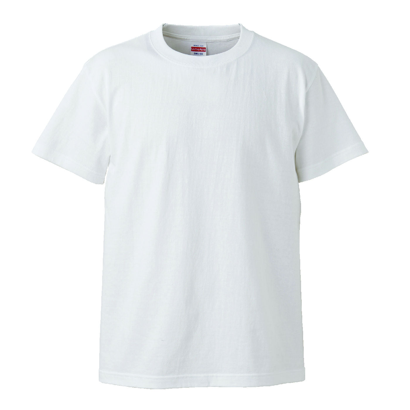 メンズ カラー 無地Tシャツ 大きいサイズ ユナイテッドアスレ XXL・XXXL (紳士 男性 男子 綿100% アウター 半袖) (取寄せ)