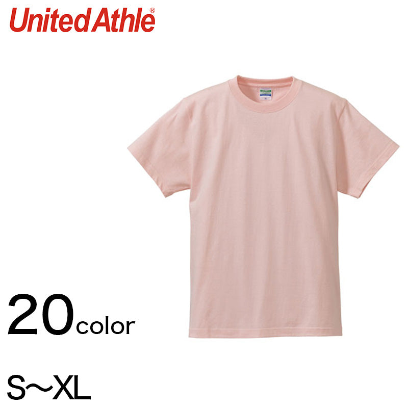 レディース カラー 無地Tシャツ ユナイテッドアスレ S~XL (S M L XL 婦人 女性 女子 綿100% アウター 半袖) (取寄せ)