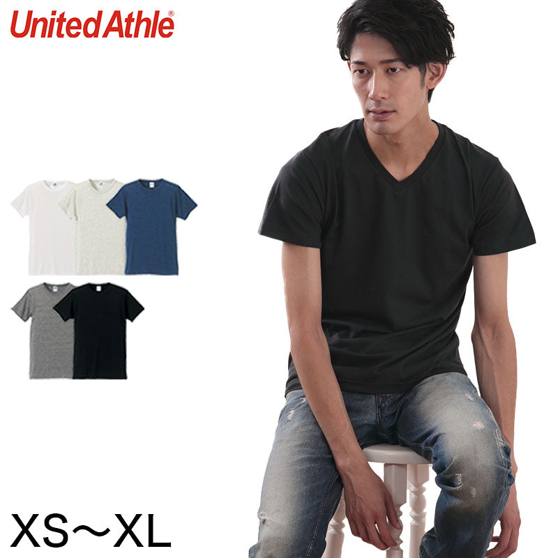メンズ 4.4オンス トライブレンドTシャツ XS~XL (United Athle メンズ アウター) (在庫限り)