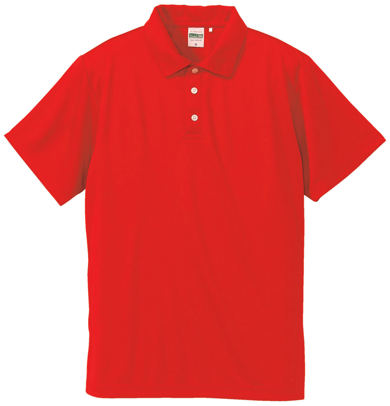 レディース 4.7オンス ドライシルキータッチポロシャツ XS~XXL (United Athle レディース アウター ポロシャツ カラー) (在庫限り)