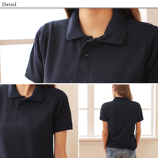 レディース 5.3オンス ドライカノコポロシャツ XS~XL (United Athle アウター シャツ カラー) (取寄せ)