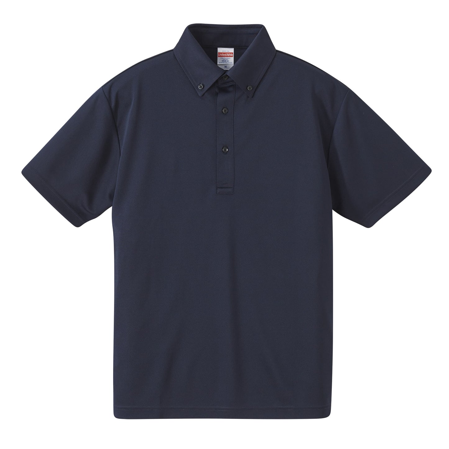 メンズ 4.1オンス ドライアスレチックポロシャツ ボタンダウン XS~XL (United Athle メンズ アウター) (在庫限り)