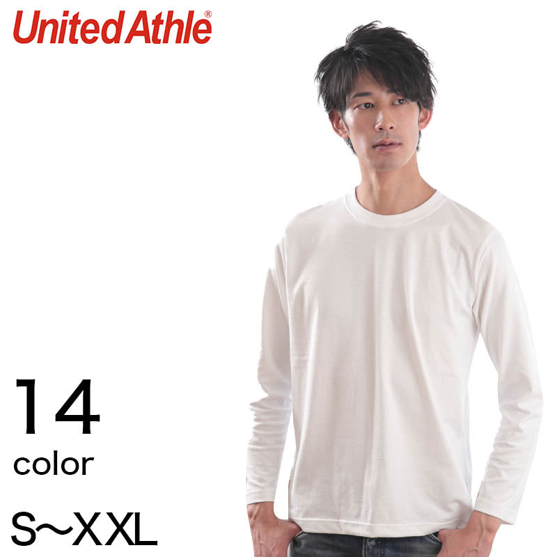 メンズ 5.6オンス ロングスリーブTシャツ S～XXL (United Athle
