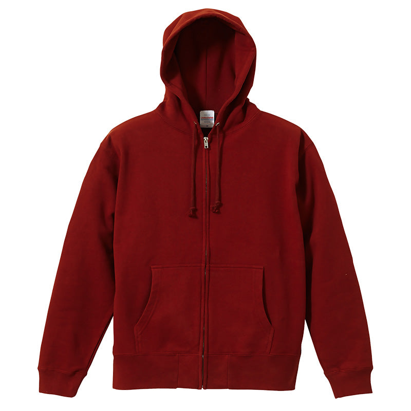 パーカー スウェット フルジップ ジップアップ パーカ S~XXL 10.0オンス アウター ユナイテッドアスレ ユニセックス 男女兼用 レディース メンズ 綿100 裏パイル (取寄せ)
