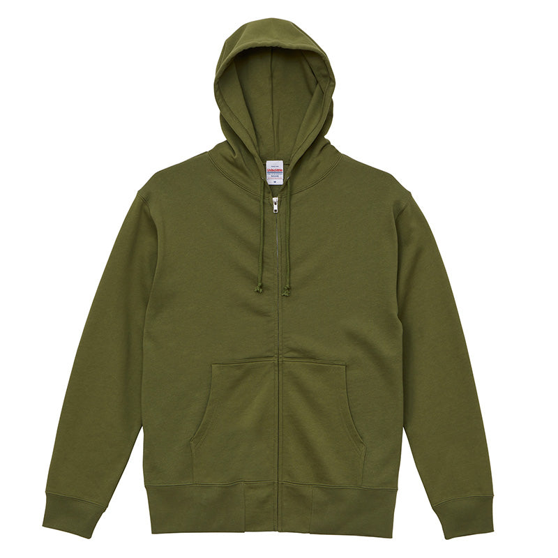 パーカー スウェット フルジップ ジップアップ パーカ S~XXL 10.0オンス アウター ユナイテッドアスレ ユニセックス 男女兼用 レディース メンズ 綿100 裏パイル (取寄せ)
