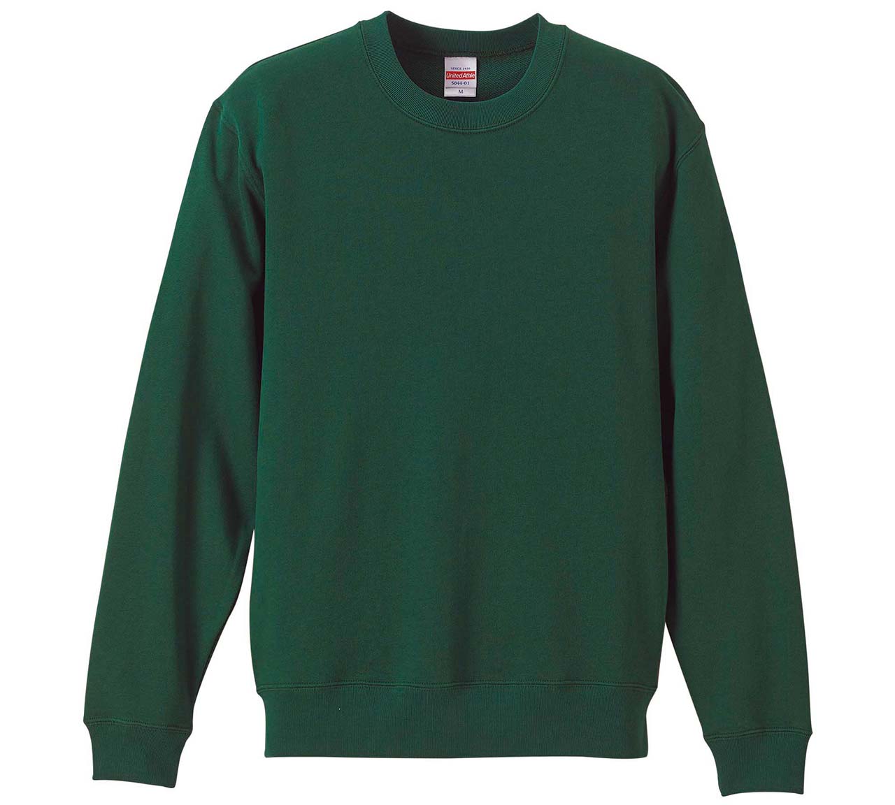 スウェット トップス 綿100 裏パイル S M L XL XXL 裏毛 無地 長袖 トレーナー シンプル アウター ユナイテッドアスレ United Athle レディース 綿 コットン (取寄せ)