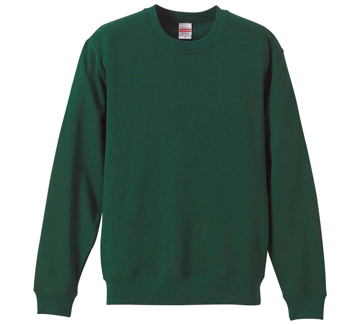 スウェット トップス 綿100 裏パイル S M L XL XXL 裏毛 無地 長袖 トレーナー シンプル アウター ユナイテッドアスレ United Athle レディース 綿 コットン (取寄せ)