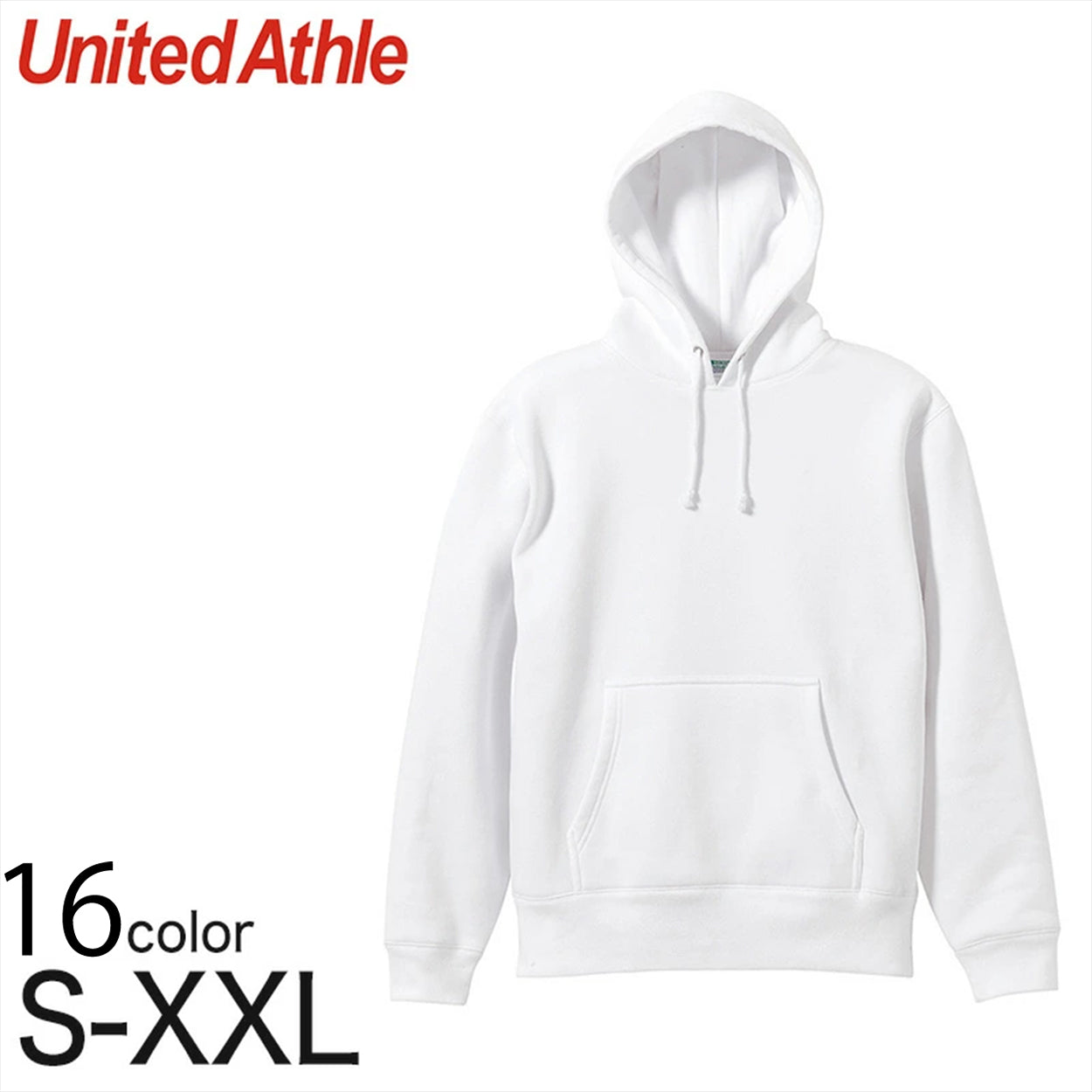 レディース 10.0オンス スウェットプルオーバーパーカ S~XXL (United Athle レディース アウター パーカー カラー) (取寄せ)