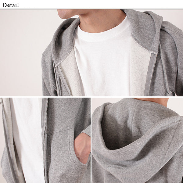 メンズ 10.0オンス T/Cスウェットフルジップパーカ S~XXL (United Athle メンズ アウター) (取寄せ)
