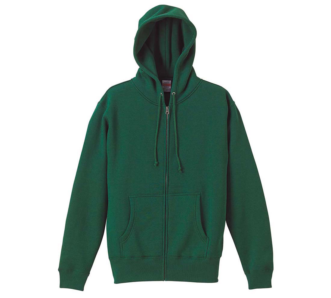 レディース 10.0オンス T/Cスウェットフルジップパーカ S~XXL (United Athle レディース アウター パーカー カラー) (取寄せ)
