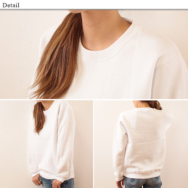 レディース 10.0オンス T/Cクルーネックスウェット S~XXL (United Athle レディース アウター スウェット カラー) (取寄せ)