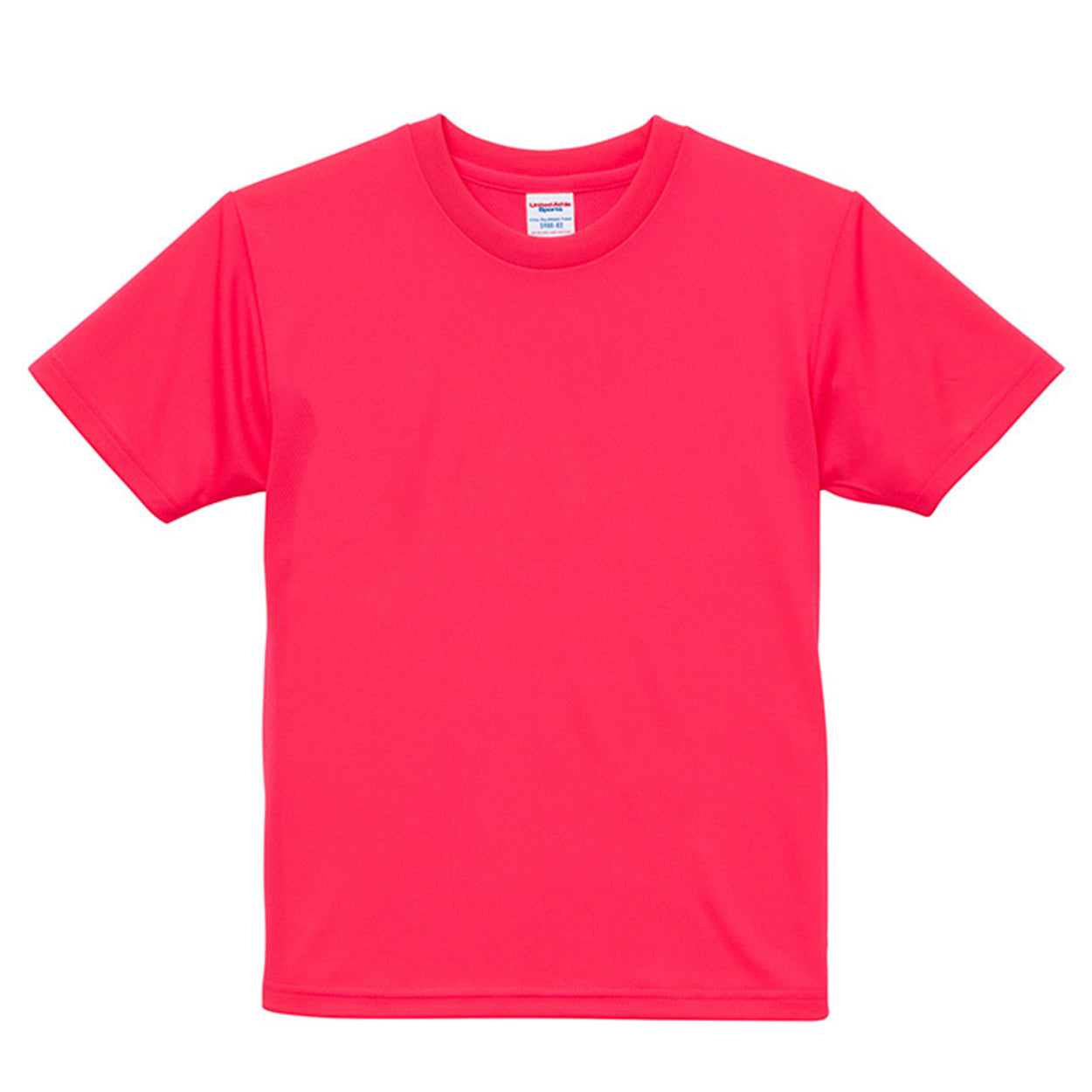 Tシャツ キッズ 男の子 女の子 無地 カラー 半袖 メッシュ 120-160cm ユナイテッドアスレ 子供 こども ボーイズ ガールズ 男子 女子 120 130 140 150 160 ブランド スポーツ uv (取寄せ)