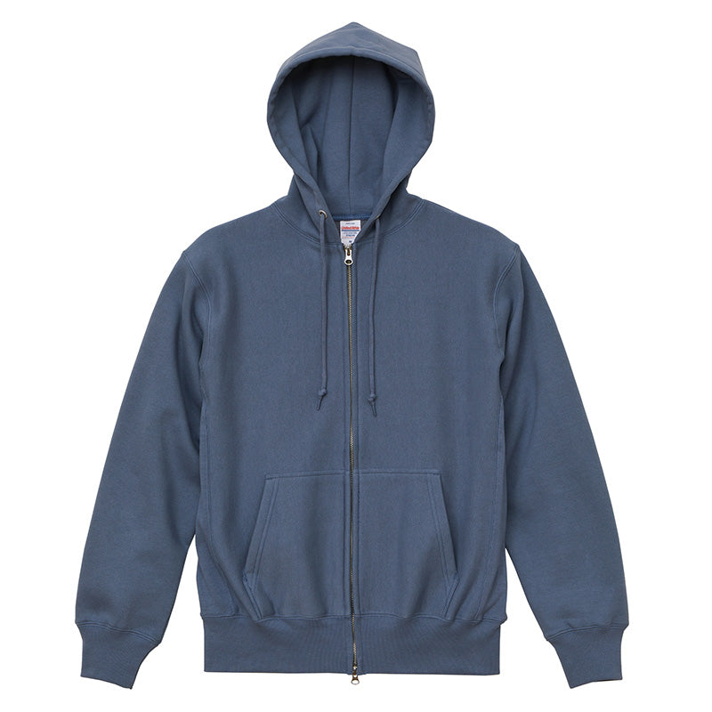 パーカー 裏起毛 スウェット フルジップ ジップアップ パーカ ユナイテッドアスレ S~XXL 12オンス アウター ユニセックス 男女兼用 レディース メンズ 秋冬 冬 防寒 (取寄せ)